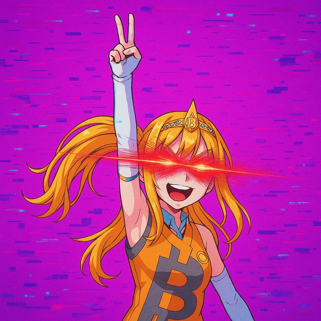 Anime Bitcoin Character
