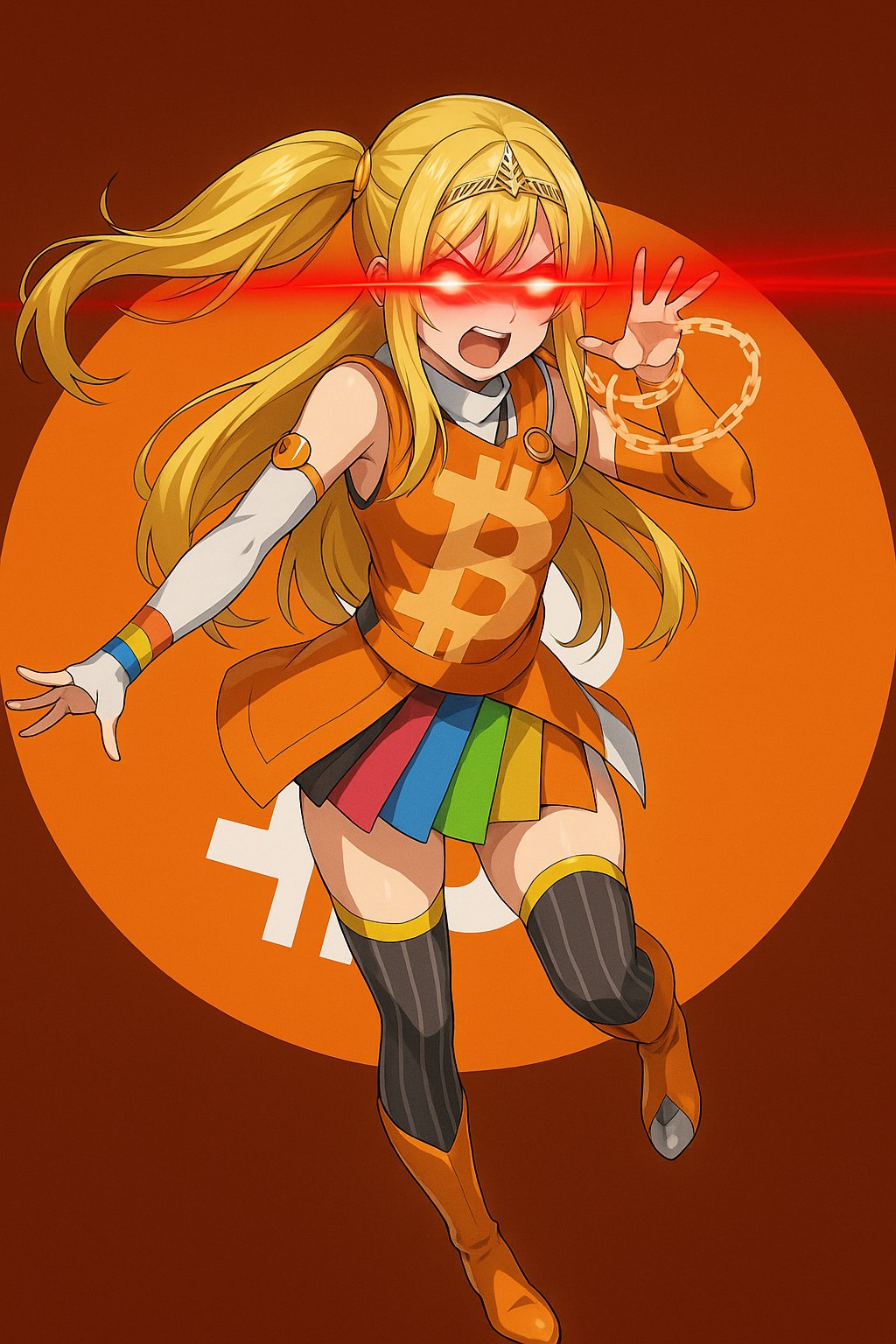 Anime Bitcoin Character