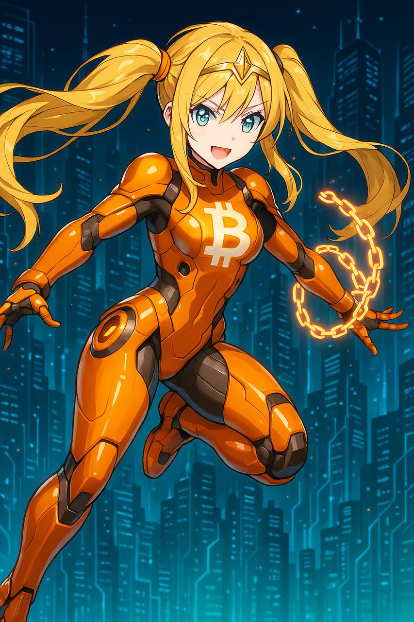 Anime Bitcoin Character